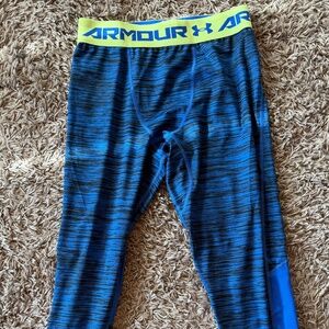 Under Armour Coolswitch Compression Leggings Ultra Blue/X-Ray Size: Large